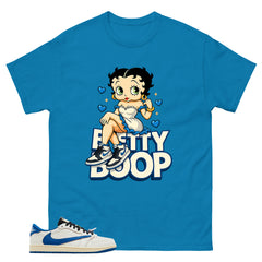 Cream Travis Scott Fragment Sail Military Blue 1s Shirt Betty Boop Graphic