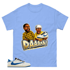 Cream Travis Scott Fragment Sail Military Blue 1s Shirt Daaamn Sneaker Graphic