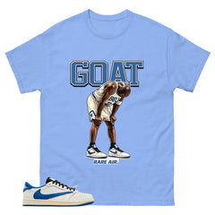 Cream Travis Scott Fragment Sail Military Blue 1s Shirt Goat Rare Air Graphic