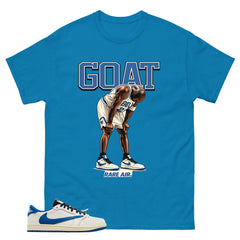 Cream Travis Scott Fragment Sail Military Blue 1s Shirt Goat Rare Air Graphic