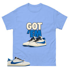 Cream Travis Scott Fragment Sail Military Blue 1s Shirt Got Em Graphic