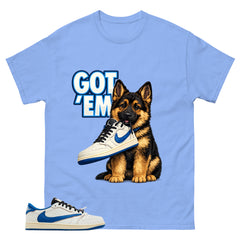 Cream Travis Scott Fragment Sail Military Blue 1s Shirt Got Em GS Graphic
