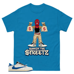 Cream Travis Scott Fragment Sail Military Blue 1s Shirt Runnin The Street Graphic