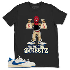 Cream Travis Scott Fragment Sail Military Blue 1s Shirt Runnin The Street Graphic