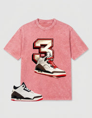 Cream World’s Best Dad 3s Zadago Washed T-shirt 3s Sneaker Graphic