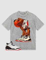 Cream World’s Best Dad 3s Zadago Washed T-shirt Ball Time Graphic