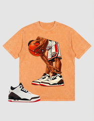 Cream World’s Best Dad 3s Zadago Washed T-shirt Ball Time Graphic