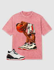 Cream World’s Best Dad 3s Zadago Washed T-shirt Ball Time Graphic