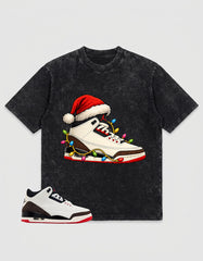 Cream World’s Best Dad 3s Zadago Washed T-shirt Kickmas Graphic