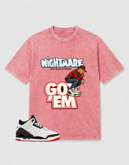 Cream World’s Best Dad 3s Zadago Washed T-shirt Nightmare On Elm Street Graphic