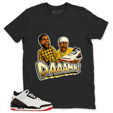 Cream World’s Best Dad 3s Zadago Shirt Daaamn Sneaker Graphic