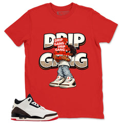 Cream World’s Best Dad 3s Zadago Shirt Drip Gang Graphic