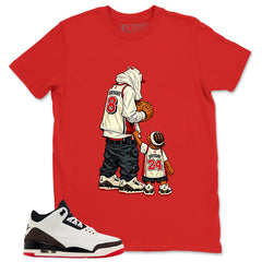 Cream World’s Best Dad 3s Zadago Shirt Father & Son Best Friend Graphic