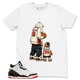 Cream World’s Best Dad 3s Zadago Shirt Father & Son Best Friend Graphic