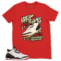 Cream World’s Best Dad 3s Zadago Shirt Kream Kicks Graphic