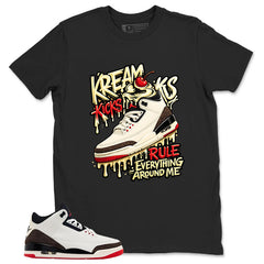 Cream World’s Best Dad 3s Zadago Shirt Kream Kicks Graphic