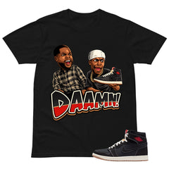 Daaamn Sneaker Shirt - Match Air Jordan 1 Flight Club