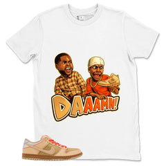 Graphic Tee Daaamn Sneaker Shirt - Matching SB Dunk Low Songkran