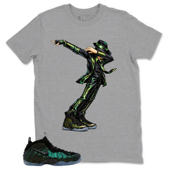 Dabbing Vibe Shirt - Match Air Foamposite Pro Pine Green