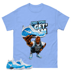 Did You Get Em MJ Graphic Tee - Shirt to Match Air Foamposite Pro University Blue