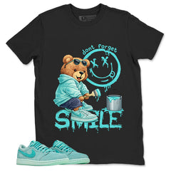 Don't Forget Smile Shirt - Match Womens Air Jordan 1 Washed Teal