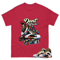 Don't Touch My Kicks Graphic Tee, Shirt to Match Air Jordan 7 Miro, Air Jordan 7 Miro Unisex Shirt