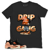 Drip Gang Graphic Tee, Shirt to Match Air Foamposite One Copper, Air Foamposite Unisex Black Shirt