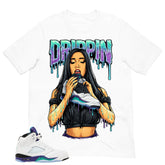 Drippin Girl Shirt - Matching Air Jordan 5 Retro 'Grape' 2025