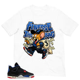 Finesse The Bag Shirt - Matching Air Jordan 4 Retro Rare Air