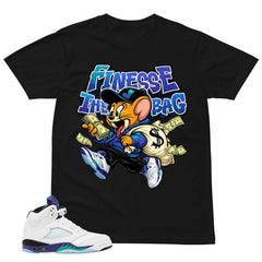 Finesse The Bag Shirt - Matching Air Jordan 5 Retro 'Grape' 2025