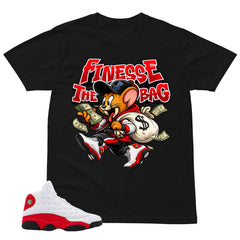 Finesse The Bag Shirt - Match Air Jordan 13 'True Red' 2026