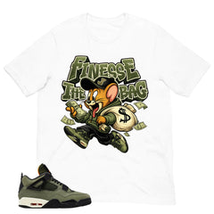 Finesse The Bag Shirt - Match Air Jordan 4 Undefeated