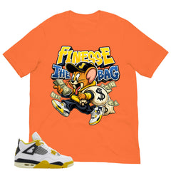 Finesse The Bag Shirt - Match Air Jordan 4 Vivid Sulfur
