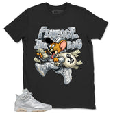 Finesse The Bag Shirt - Match Air Jordan 6 x Paris Saint-Germain Metallic Silver