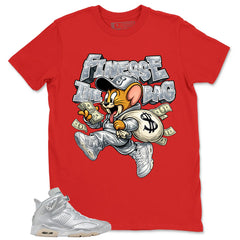 Finesse The Bag Shirt - Match Air Jordan 6 x Paris Saint-Germain Metallic Silver