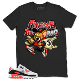 Finesse The Bag Shirt - Match Air Max 90 Infrared