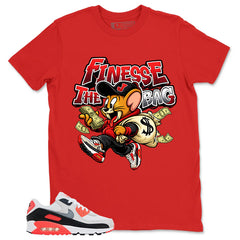 Finesse The Bag Shirt - Match Air Max 90 Infrared