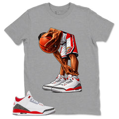 Fire Red 3s Zadago Shirt Ball Time Graphic