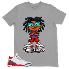 Fire Red 3s Zadago Shirt Paper Chaser Graphic