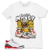 Fire Red 3s Zadago Shirt Save That Money Graphic