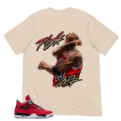 Flight Legend MJ Shirt - Match Air Jordan 4 Toro Bravo