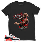 Flight Legend MJ Shirt - Match Air Max 90 Infrared