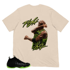 Flight Legend MJ Shirt - Match Air Foamposite One Black Volt