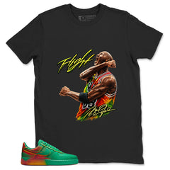 Flight Legend Shirt - Match Air Force 1 Stadium Green Crimson