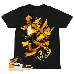 Flight Legend Shirt - Match Air Jordan 1 Yellow Toe