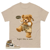Flight Like A Man Shirt - Match Cream Wmns Air Jordan 1 Khaki