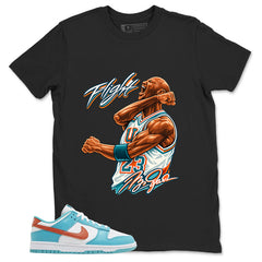 Flight Victory MJ Shirt - Match Green Dunk Low Miami Dolphins