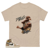 Flight Victory Shirt - Match Cream Wmns Air Jordan 1 Khaki