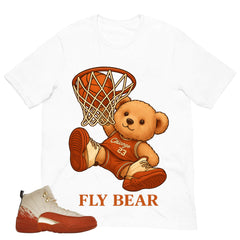 Fly Bear Shirt - Match Eastside Golf x Air Jordan 12 'Out the Mud'