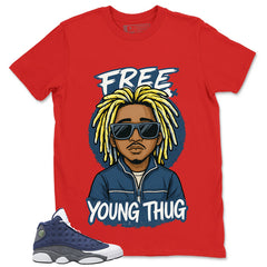 Free Young Thug Shirt - Match Air Jordan 13 Flint 2020